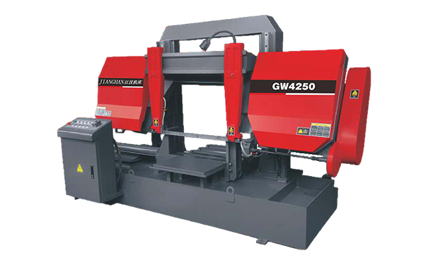 宁南GW4250双柱龙门卧式带锯床