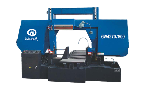 宁南GW4270/800双柱龙门卧式带锯床